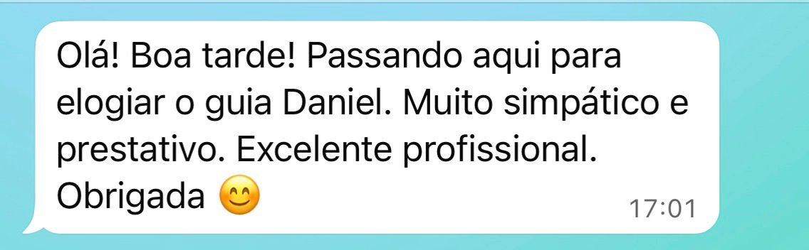 Feedback WhatsApp cliente 1